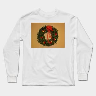 Holiday Wreath Long Sleeve T-Shirt